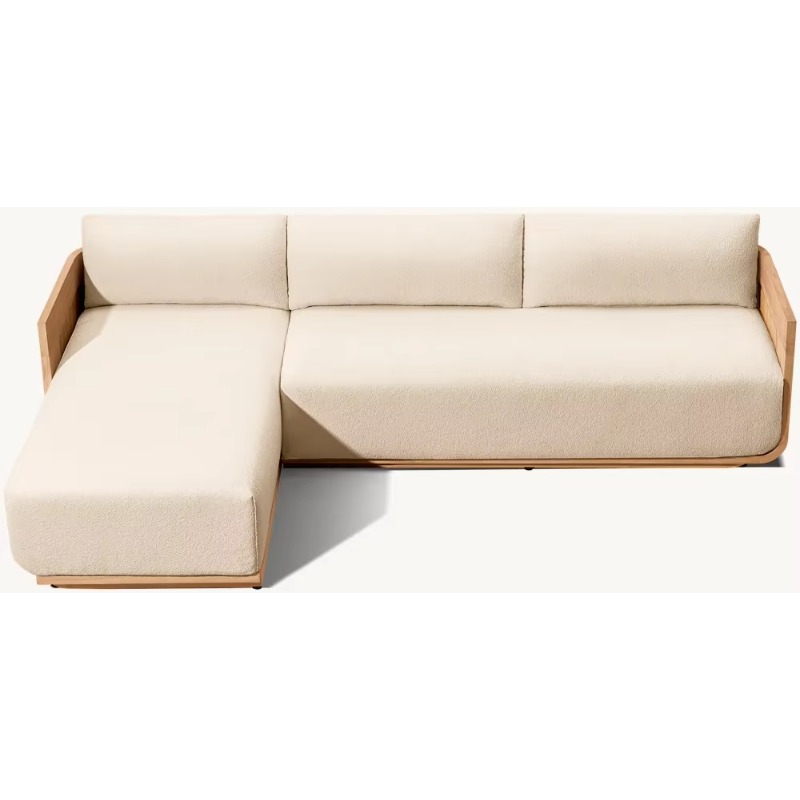 Outdoor Furniture Lounge Set - Set Modulare da Esterno in Teak