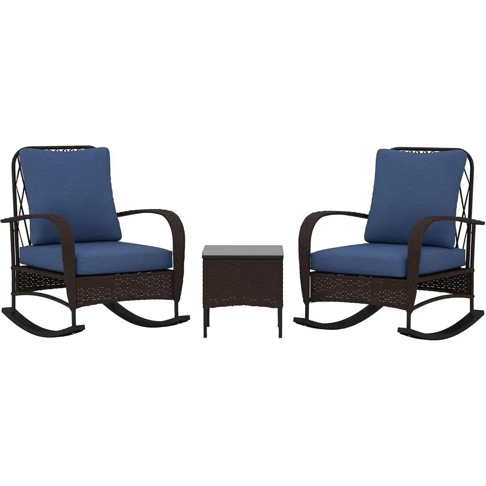Outdoor Furniture Metal Chairs - Set di Mobili da Giardino in