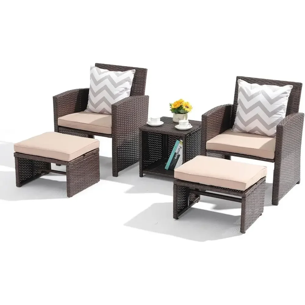 Outdoor Furniture Metal Chairs - Set di mobili da giardino per