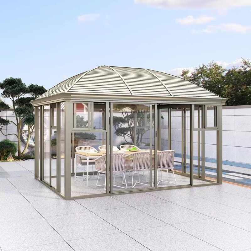 Outdoor Furniture Gazebo - Verande Autoportanti in Vetro, Case in