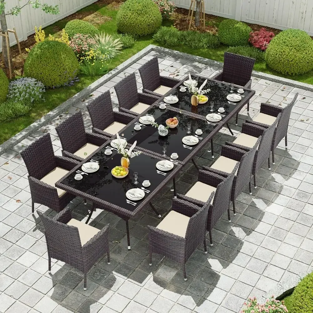 Outdoor Furniture Lounge Set - Set da pranzo da esterno da
