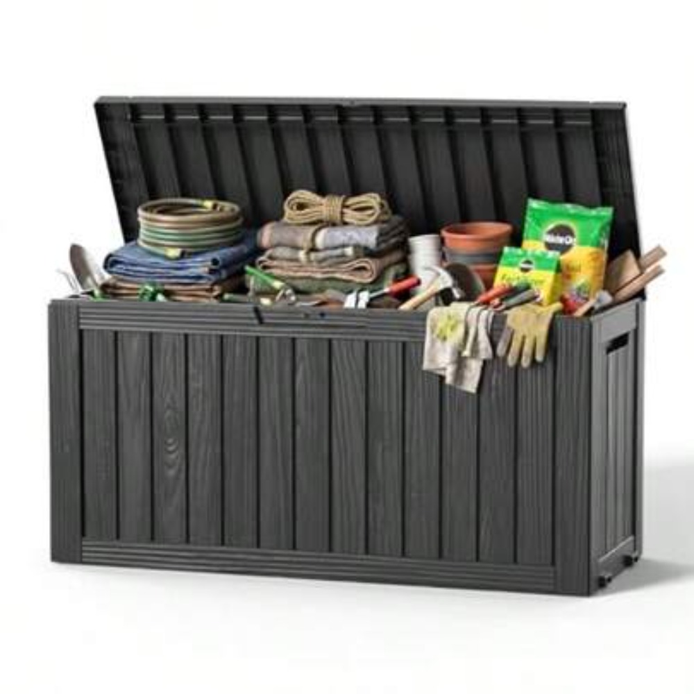 Outdoor Furniture Resin - Contenitore da Esterno da 90 Galloni