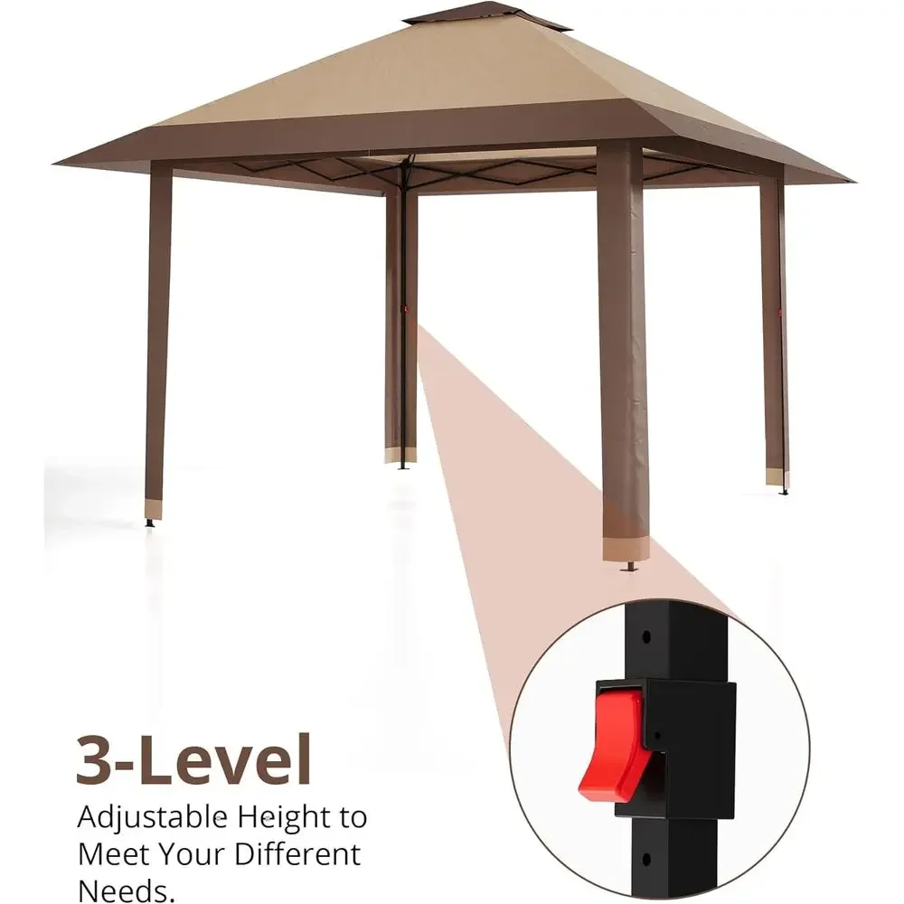Gazebo da Esterno 13x13 con Co - Outdoor Furniture Gazebo recensione e prezzo
