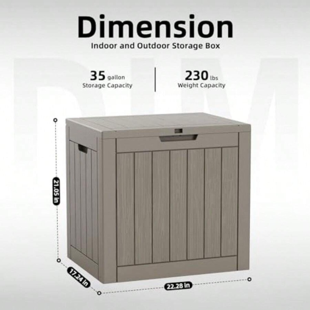 Contenitore da Esterno da 45 G - Outdoor Furniture Resin recensione e prezzo