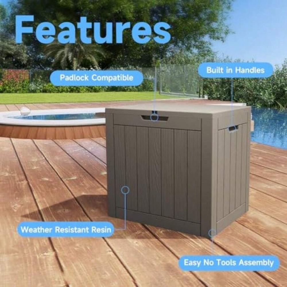 Contenitore da Esterno da 45 G - Outdoor Furniture Resin recensione e prezzo