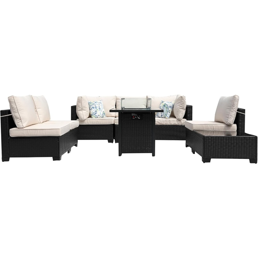 Divano componibile da esterno  - Outdoor Furniture With Fire Pit recensione e prezzo