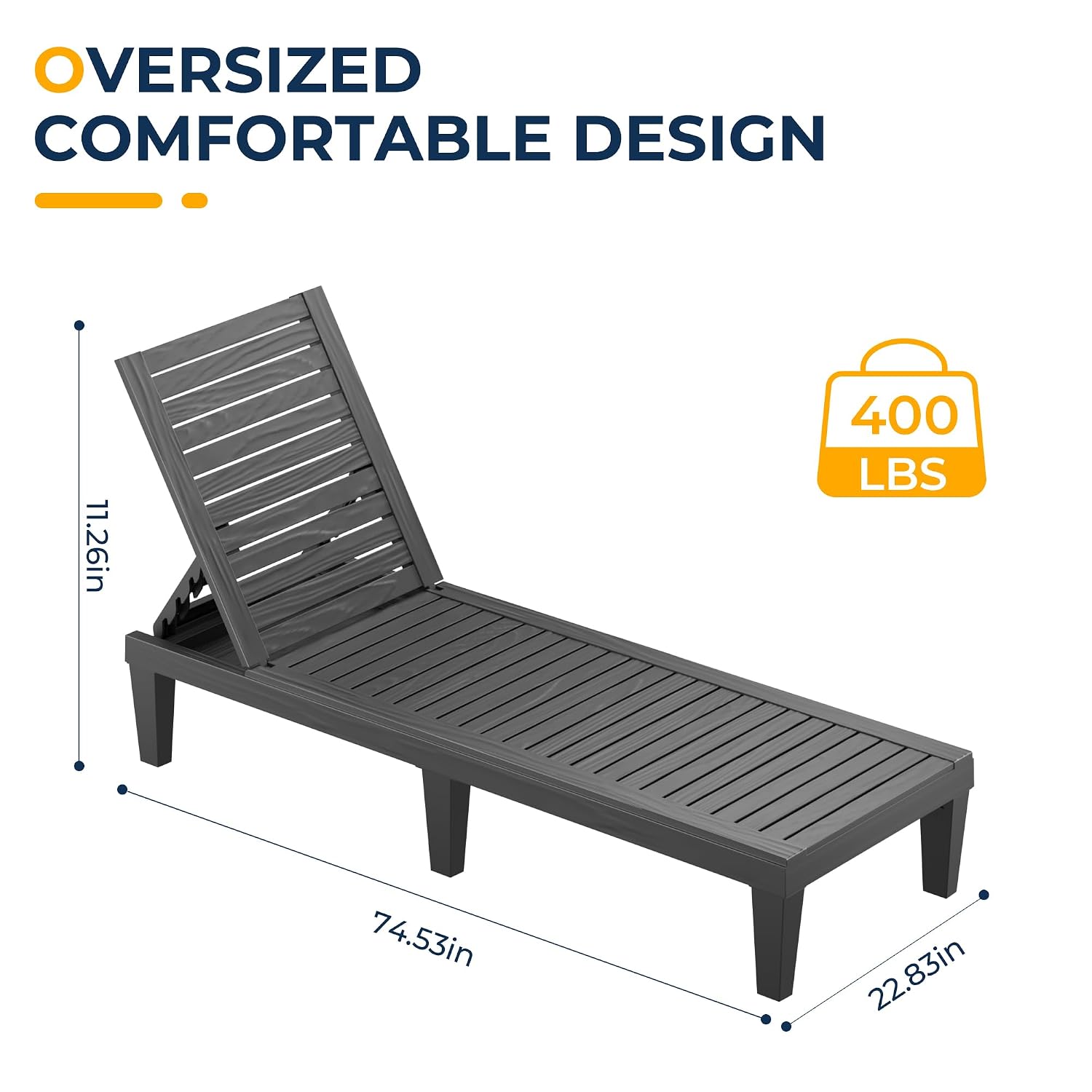 Set di 4 Lettini Regolabili a  - Outdoor Furniture Lounge Set recensione e prezzo