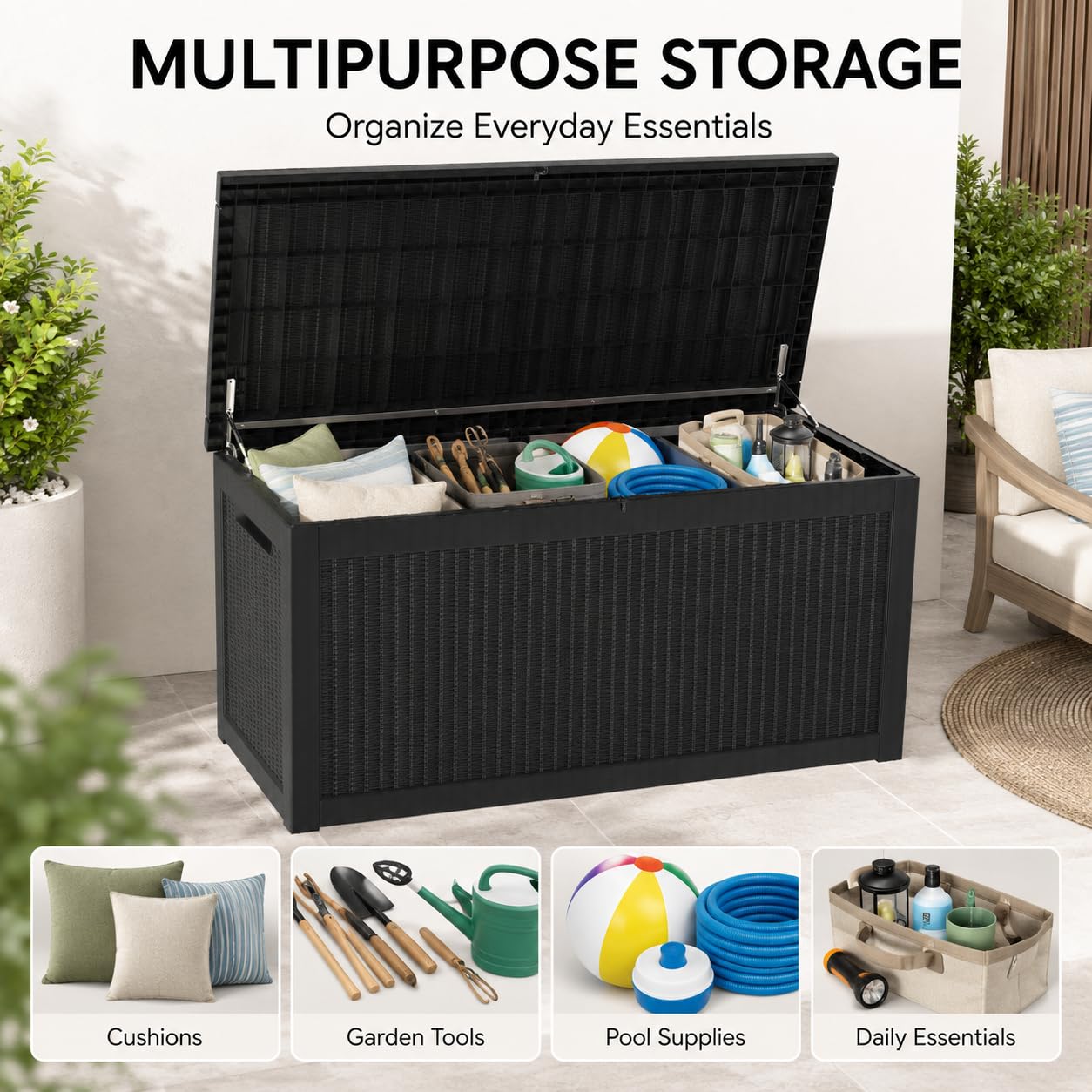 Grande Box da Esterno in Resin - Outdoor Furniture Resin recensione e prezzo