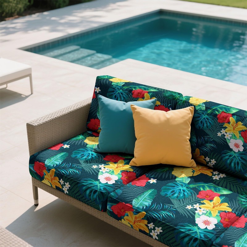 Set di 8 Copricuscini Elastici - Outdoor Furniture No Cushions recensione e prezzo