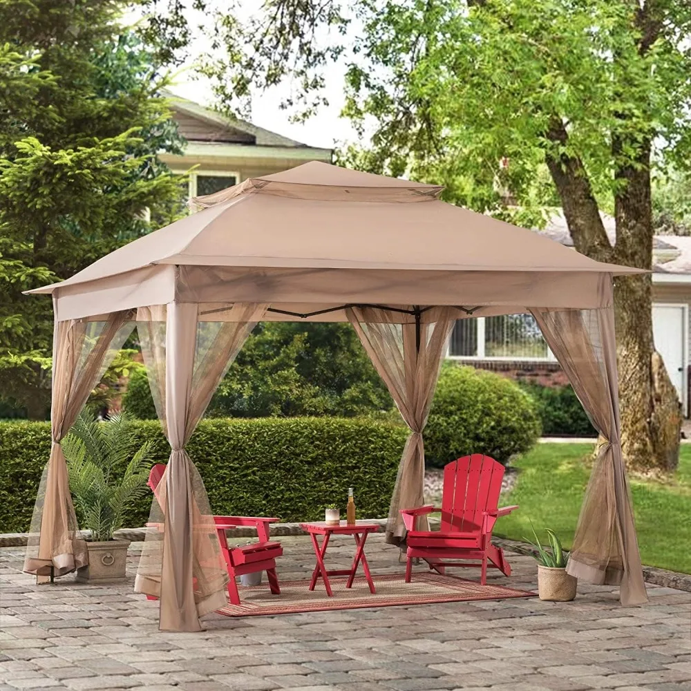 Gazebo Pop-Up Moderno 11x11 Pi - Outdoor Furniture Gazebo recensione e prezzo