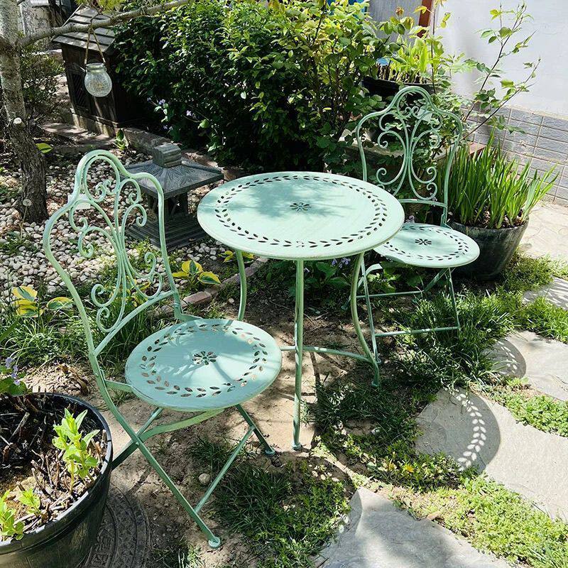 Tavolo e Sedie in Ferro Stile  - Outdoor Furniture Metal Chairs recensione e prezzo