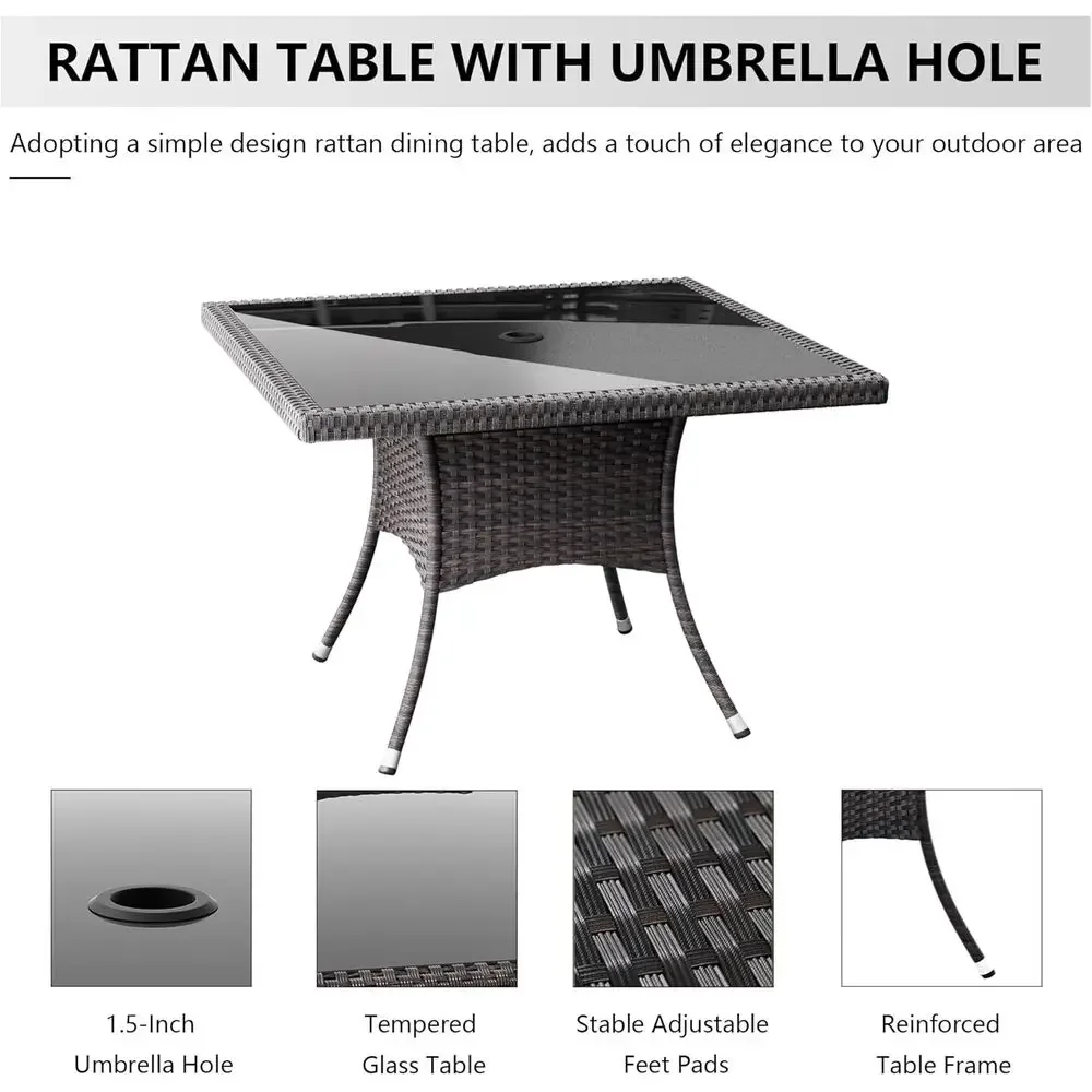Set da pranzo da esterno da 15 - Outdoor Furniture Lounge Set recensione e prezzo