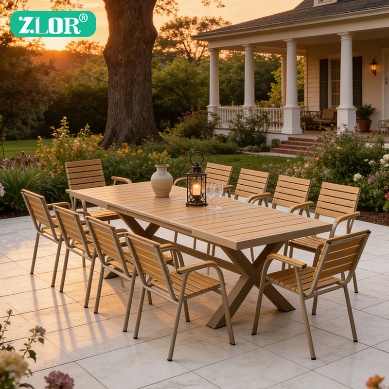 Set da Pranzo Moderno con Tela - Outdoor Furniture No Cushions recensione e prezzo