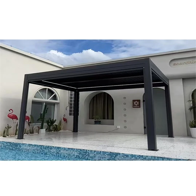 #   Pergola Bioclimatica Motor - Outdoor Furniture Gazebo recensione e prezzo