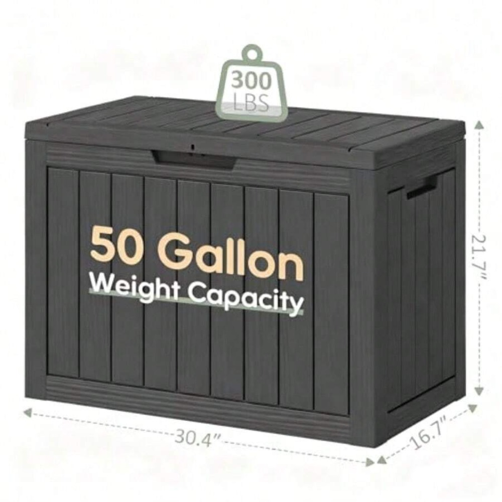 Contenitore da Esterno da 50 G - Outdoor Furniture Resin recensione e prezzo